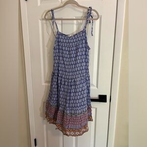 Blue and Pink Kids Dress